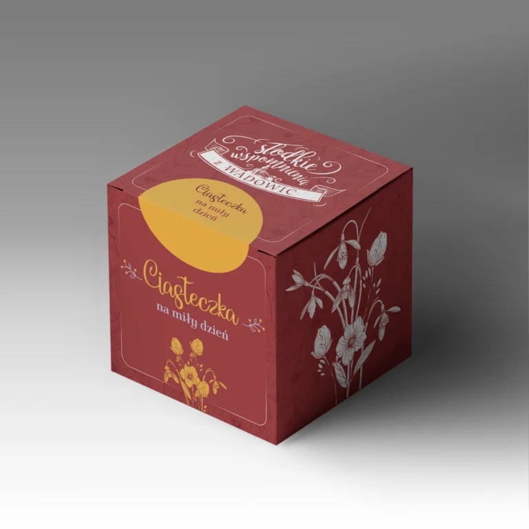 slodkie wspomnienia z wadowic pudelko CIASTECZKA