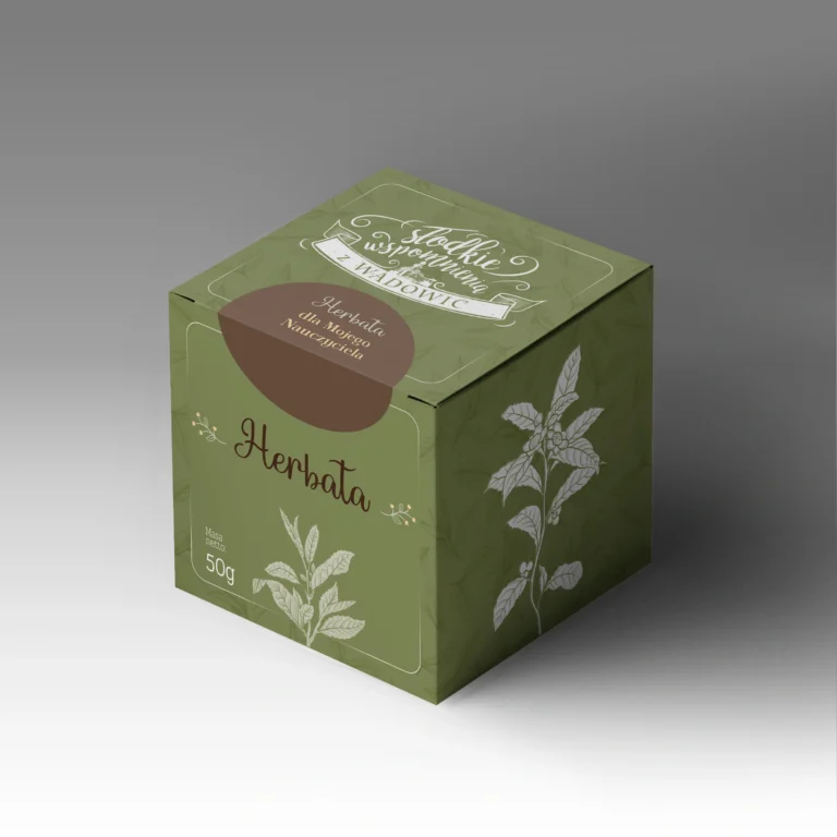 slodkie wspomnienia z wadowic pudelko HERBATA