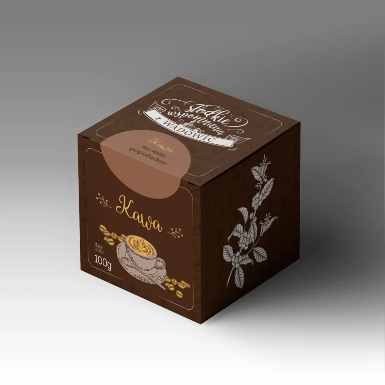 slodkie wspomnienia z wadowic pudelko KAWA