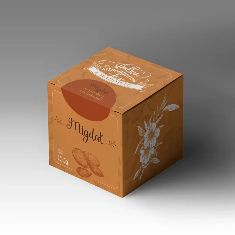 slodkie wspomnienia z wadowic pudelko MIGDAL