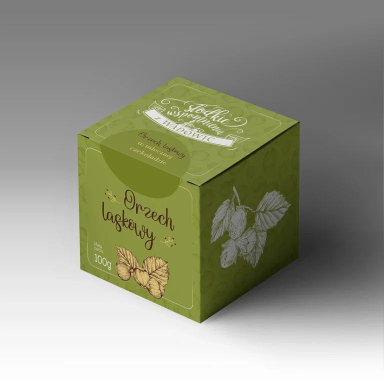 slodkie wspomnienia z wadowic pudelko ORZECH LASKOWY