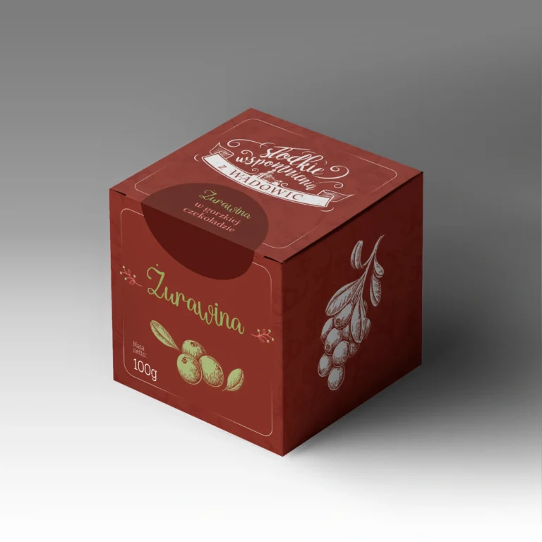 slodkie wspomnienia z wadowic pudelko ZURAWINA